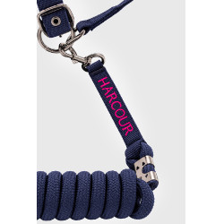 Licol et longe Harcour Amour Marine / rose Bleu Licol et longe Harcour Amour Marine / rose Bleu