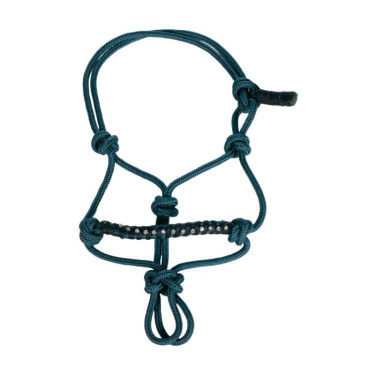 Licol éthologique Hobby Horsing HKM Turquoise Bleu