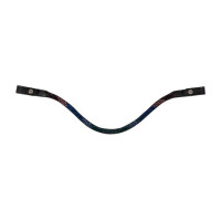 Frontal Lugano HKM Lilas / pétrole