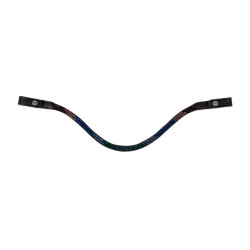 Frontal Lugano HKM Lilas / pétrole