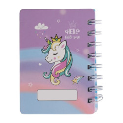 Carnet mini Unicorn HKM Sorteado