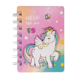 Carnet mini Unicorn HKM Sorteado