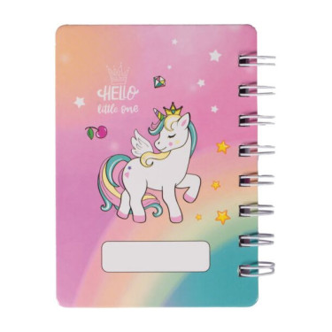 Carnet mini Unicorn HKM Sorteado