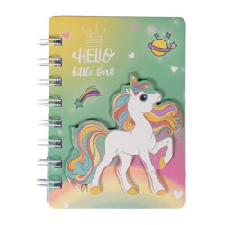 Carnet mini Unicorn HKM Sorteado