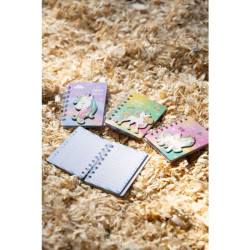 Carnet mini Unicorn HKM Sorteado