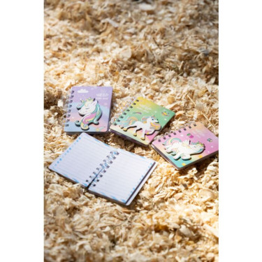 Carnet mini Unicorn HKM Sorteado