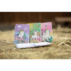 Carnet mini Unicorn HKM Sorteado