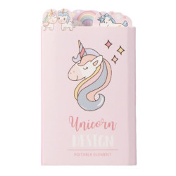 Notes repositionnables Unicorn HKM Sorteado