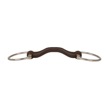 Mors à olives Velari Flex passage de langue rigide 20mm