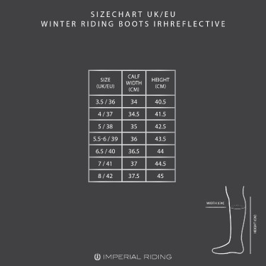 Bottes d’équitation d’hiver Imperial Riding reflective