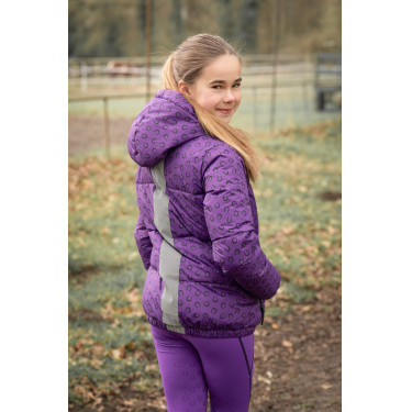 Veste matelassée Amina HKM enfant Lilas foncé Violet