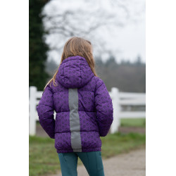 Veste matelassée Amina HKM enfant Lilas foncé Violet