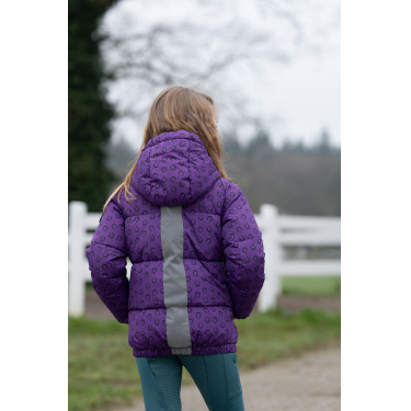 Veste matelassée Amina HKM enfant Lilas foncé Violet
