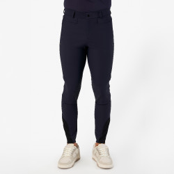 Pantalon d'équitation Euro-Star Camelio grip genoux homme Marine Bleu marine