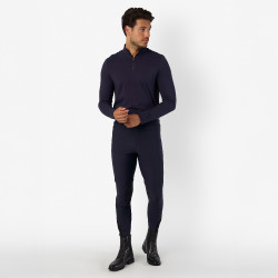 Pantalon d'équitation Euro-Star Camelio grip genoux homme Marine Bleu marine