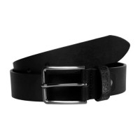 Ceinture en cuir unisexe classique Kingsland Noir