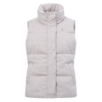Veste sans manches Imperial Riding Belle Herringbone femme Taupe Marron