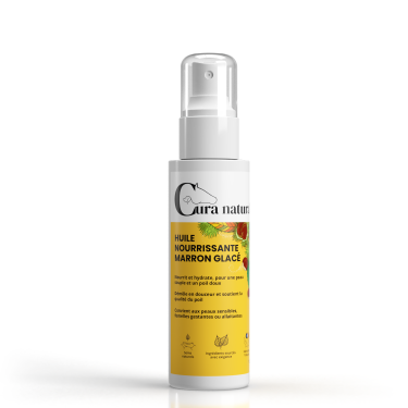 Huile nourissante Cura Naturale Marron glacé Huile nourissante Cura Naturale Marron glacé