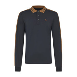 Polo en piqué à manches longues homme KLmarco Kingsland Marine Bleu marine Polo en piqué à manches longues homme KLmarco Kingsland Marine Bleu marine