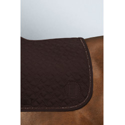 Tapis de Selle Harcour Saphir Marron foncé