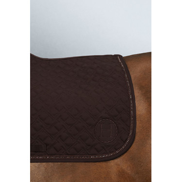 Tapis de Selle Harcour Saphir Marron foncé