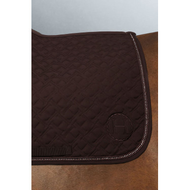 Tapis de Selle Harcour Saphir Marron foncé