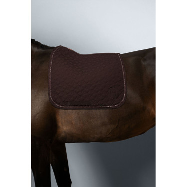 Tapis de Selle Harcour Saphir Marron foncé