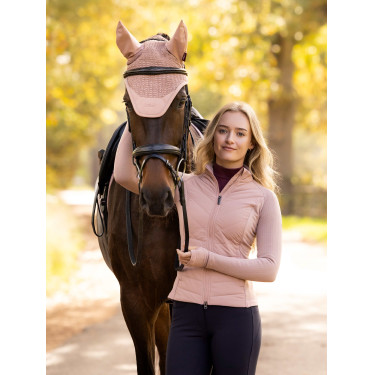 Veste hybride LeMieux Maddie femme Wild rose Noir