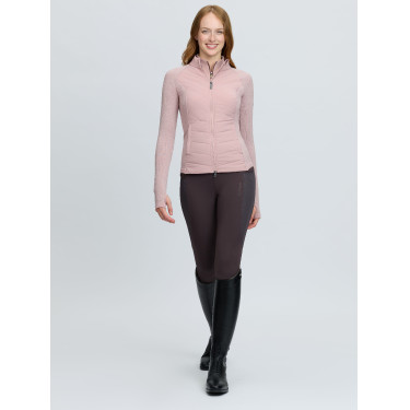 Veste hybride LeMieux Maddie femme Wild rose Noir