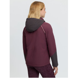 Anorak imperméable LeMieux Bailey Young Rider Bramble Vert