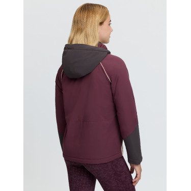 Anorak imperméable LeMieux Bailey Young Rider Bramble Vert
