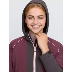 Anorak imperméable LeMieux Bailey Young Rider Bramble Vert