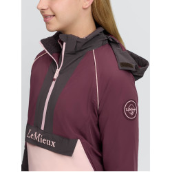 Anorak imperméable LeMieux Bailey Young Rider Bramble Vert