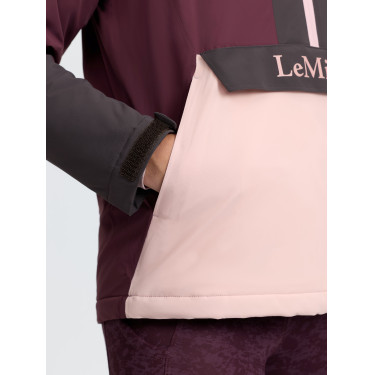 Anorak imperméable LeMieux Bailey Young Rider Bramble Vert
