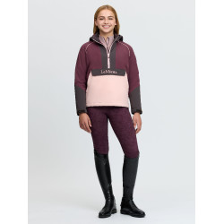 Anorak imperméable LeMieux Bailey Young Rider Bramble Vert