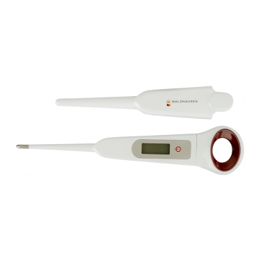 Thermomètre numérique pour chevaux Waldhausen Blanc
