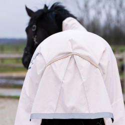 Couverture de paddock Imperial Riding Pandora 100gr Chevrons taupe