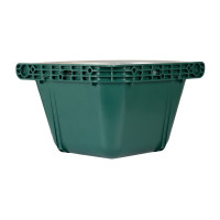 Mangeoire d’angle avec bord métallique et deux supports muraux Capacité 16 litres AmaHorse Mangeoire d’angle avec bord métallique et deux supports muraux Capacité 16 litres AmaHorse