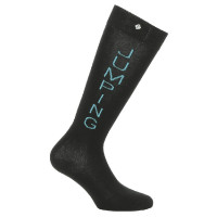 Chaussettes Equithème Jumping Noir / bleu