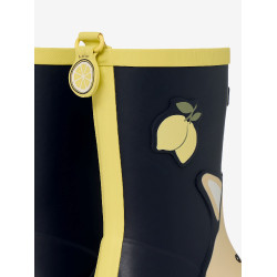 Bottes de pluie LeMieux enfant Splash Western Lemon print
