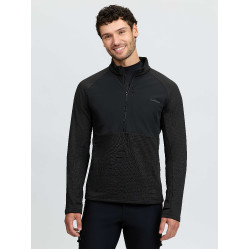 Pull demi-zip LeMieux homme Noir