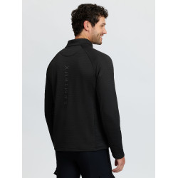 Pull demi-zip LeMieux homme Noir