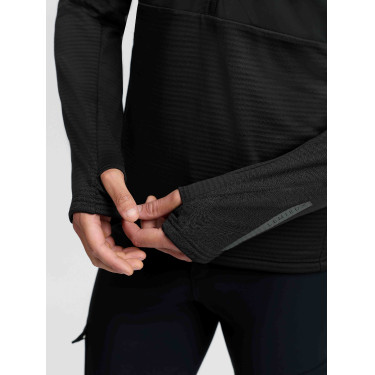 Pull demi-zip LeMieux homme Noir