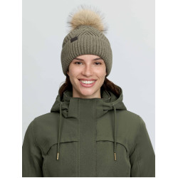 Bonnet en maille Clara Navy LeMieux Willow green Kaki Bonnet en maille Clara Navy LeMieux Willow green Kaki