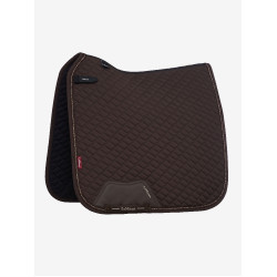 Tapis de dressage LeMieux Brilliance Square Espresso Marron