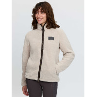 Veste zippée en polaire sherpa Heritage Stone LeMieux Stone Gris