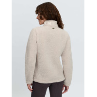 Veste zippée en polaire sherpa Heritage Stone LeMieux Stone Gris