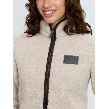 Veste zippée en polaire sherpa Heritage Stone LeMieux Stone Gris Veste zippée en polaire sherpa Heritage Stone LeMieux Stone Gris