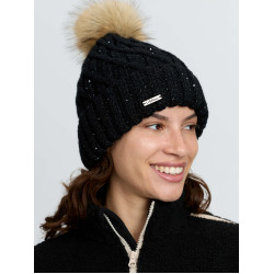 Bonnet à Sequins Bernie Bleu marine LeMieux Noir