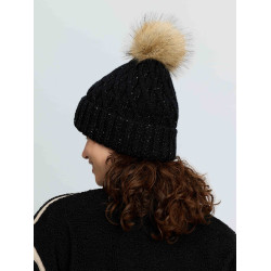 Bonnet à Sequins Bernie Bleu marine LeMieux Noir